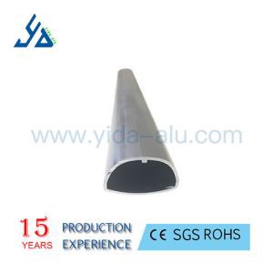 Halbrundes Aluminiumrohr